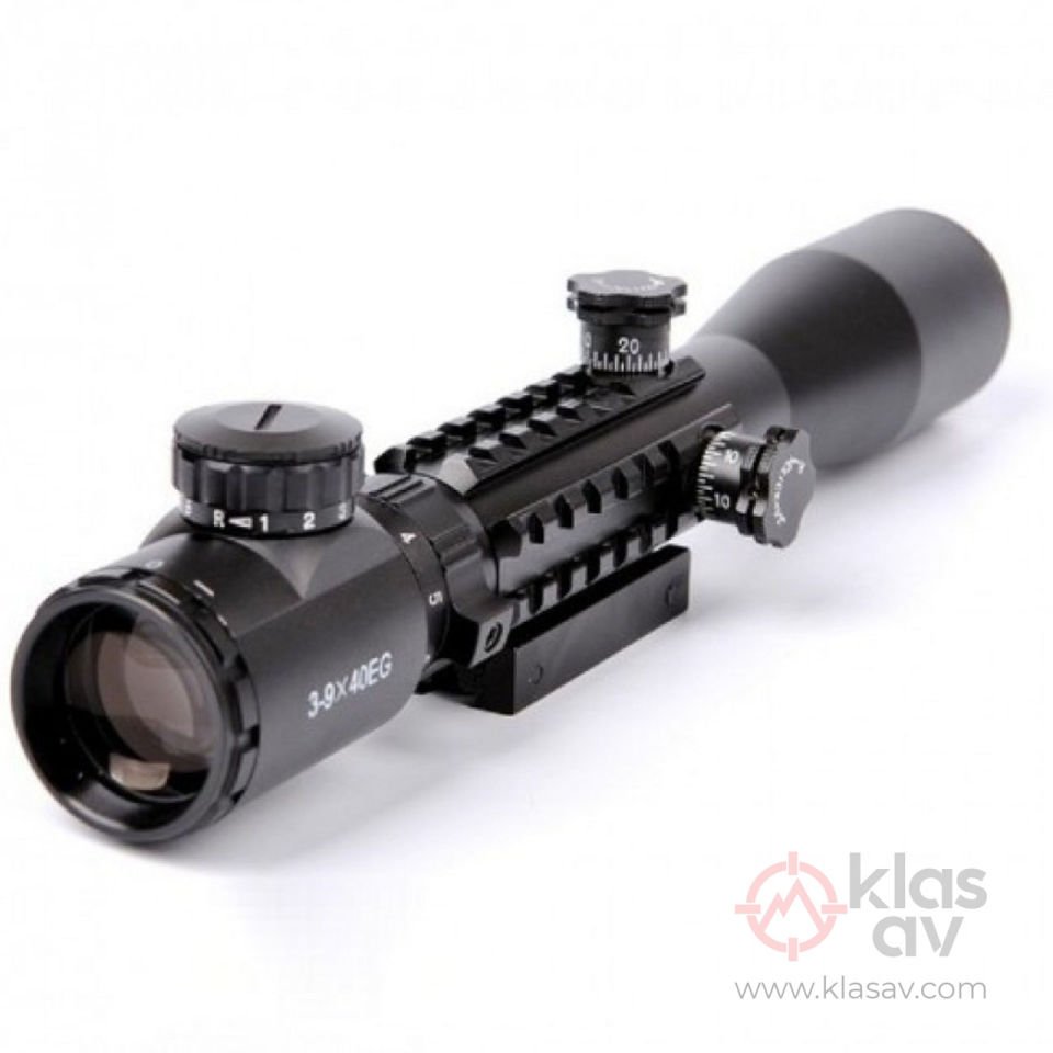 Nikula 3-9x40 Zoomlu Keskin Nişancı Tüfek Dürbünü - Klas Av