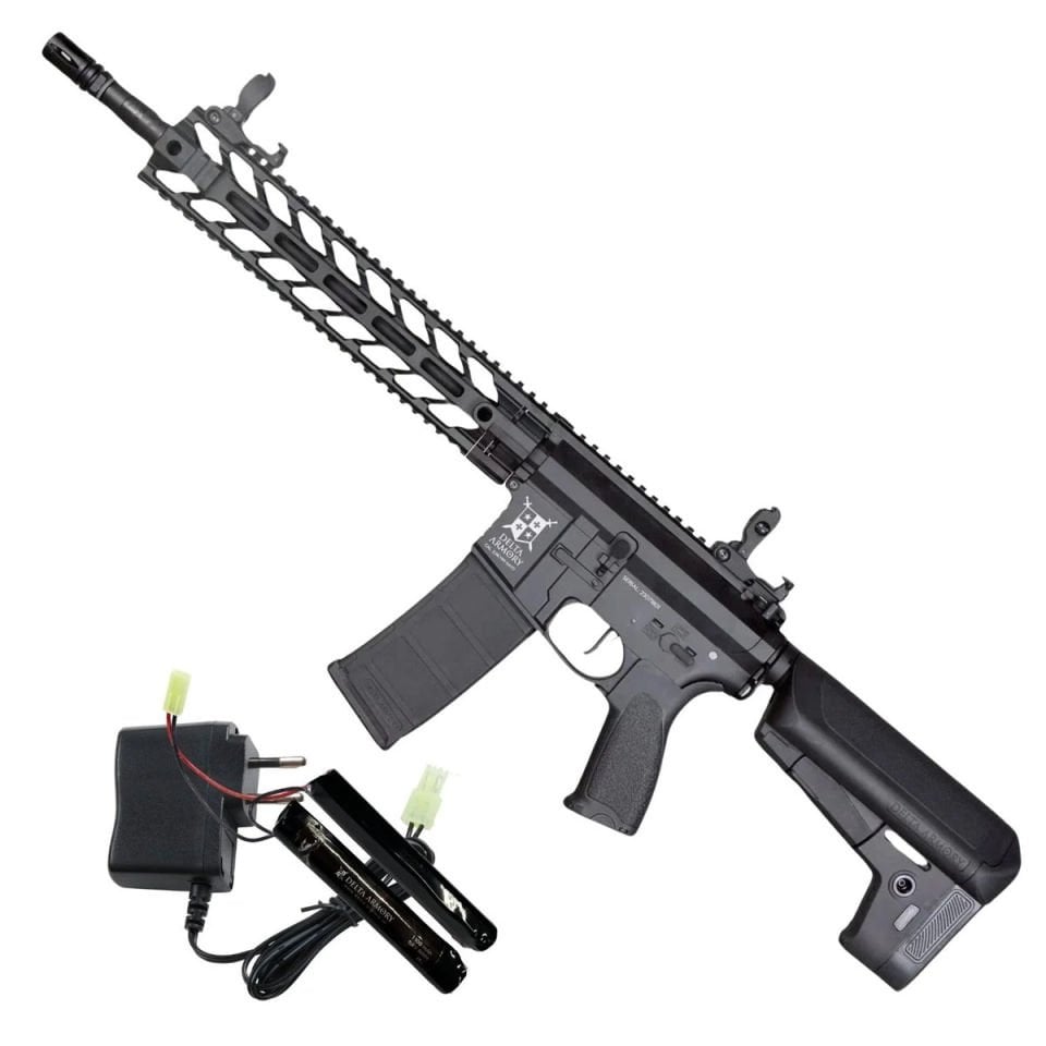 Delta Armory AR15 M-LOK Long Bravo Airsoft Tüfek (Pil+Şarj Aleti)