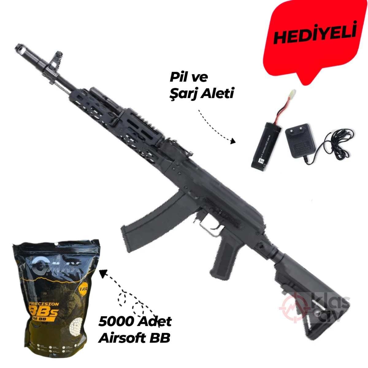 Specna Arms SA-PJ15 KPYK PRIME™ AK47 Siyah AEG Airsoft Tüfek
