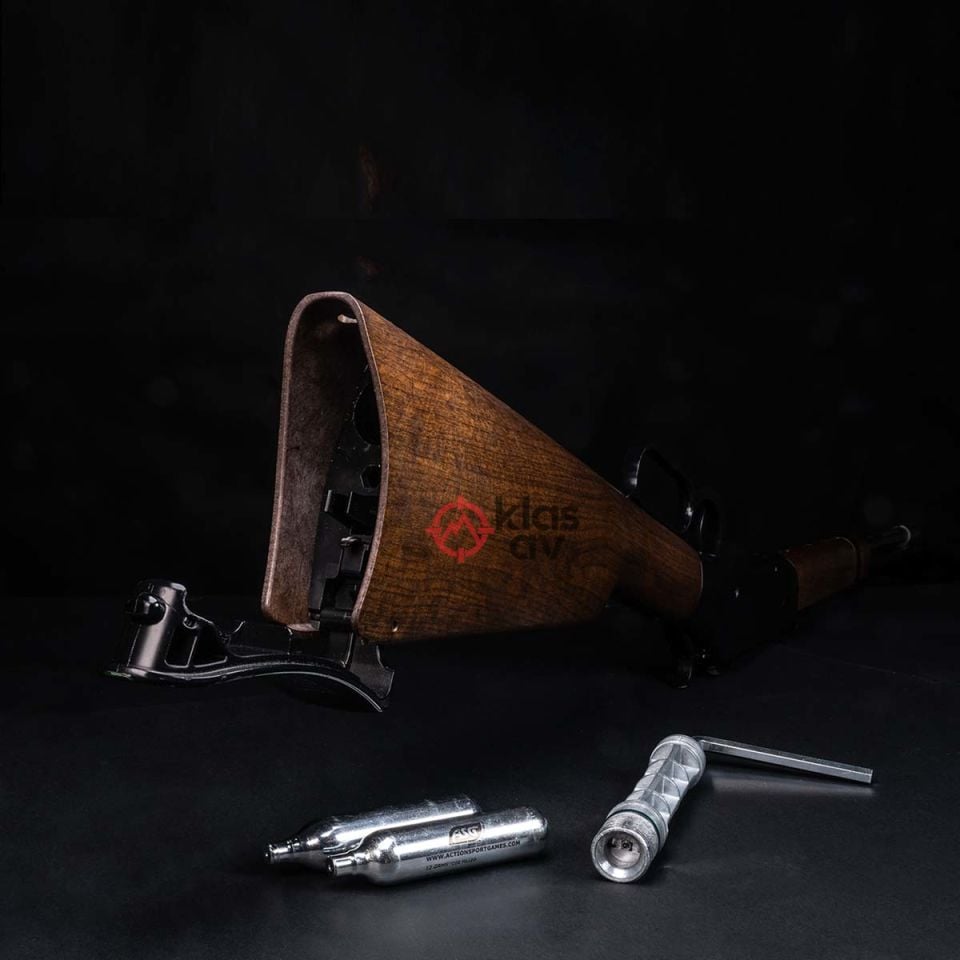 ASG Barra 1866 Havalı Tüfek Siyah 4.5mm Pellet