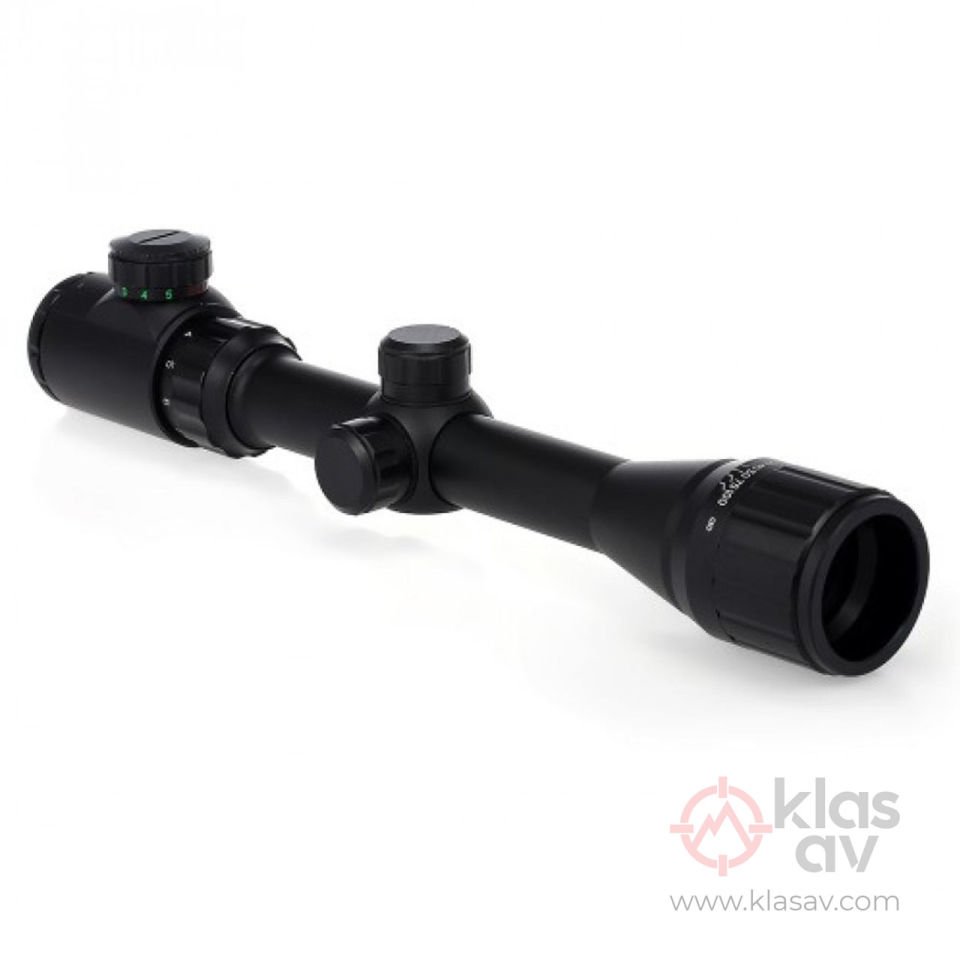 Nikula 3-9x32 AOEG Zoomlu Çift Işık Kaynaklı Tüfek Dürbünü