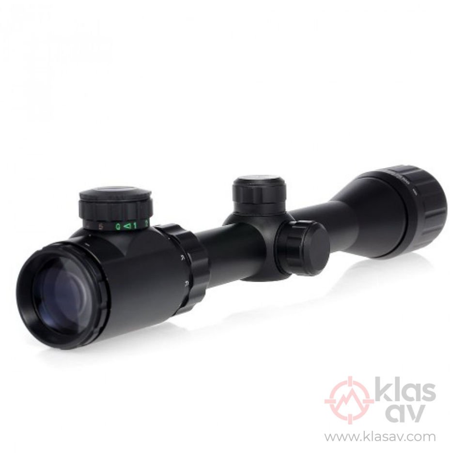 Nikula 3-9x32 AOEG Zoomlu Çift Işık Kaynaklı Tüfek Dürbünü - Klas Av