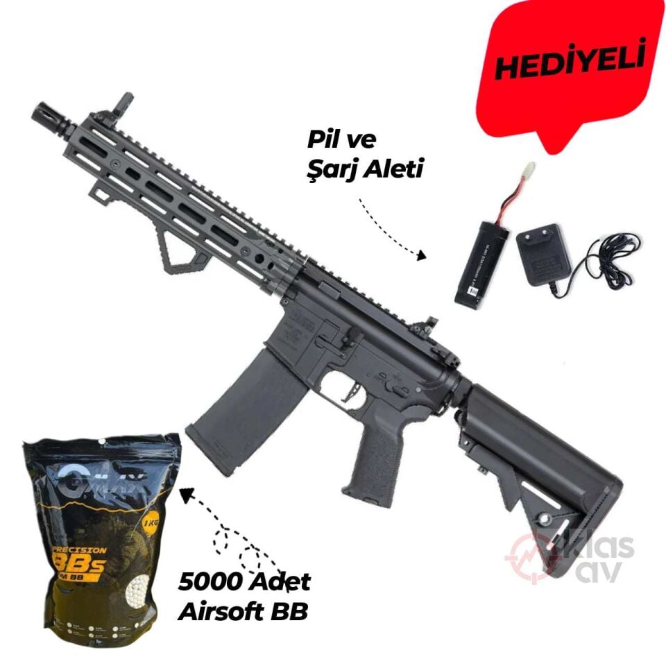 Specna Arms SA-P27 Prime™ Aster II ETU Gri AEG Airsoft Tüfek