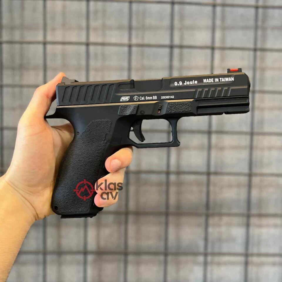 ASG Commander XP18 Blowback Siyah Airsoft Tabanca 6mm