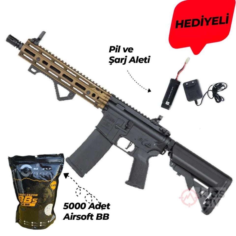 Specna Arms SA-P27 Prime™ Aster II ETU Chaos Bronz AEG Airsoft Tüfek