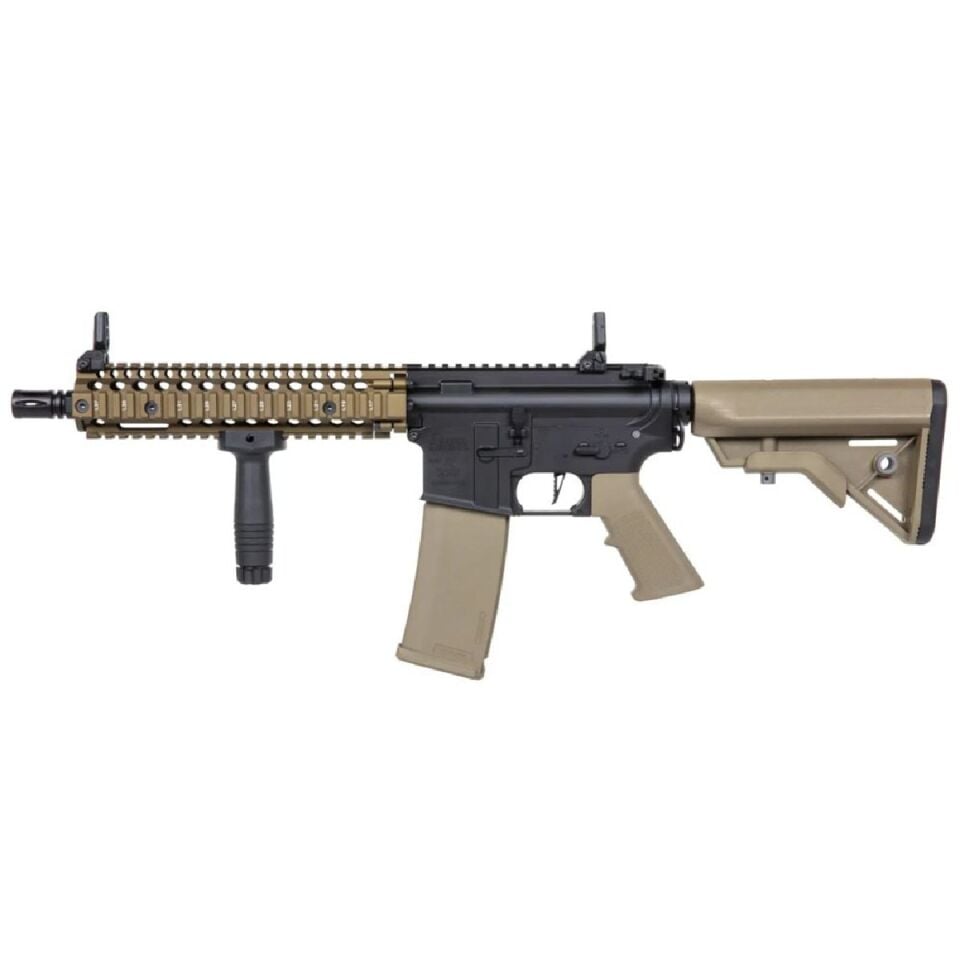 Specna Arms Daniel Defense® MK18 SA-E19 EDGE™ HAL 2™ ETU Gen.2 Tan Airsoft Tüfek