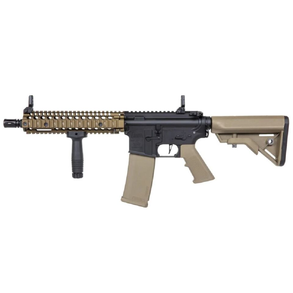Specna Arms Daniel Defense® MK18 SA-E19 EDGE™ HAL 2™ ETU Gen.2 Tan Airsoft Tüfek