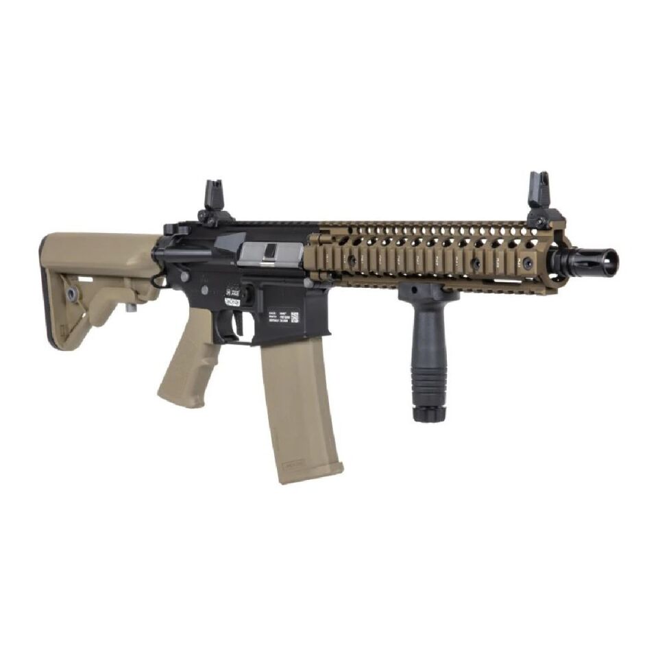 Specna Arms Daniel Defense® MK18 SA-E19 EDGE™ HAL 2™ ETU Gen.2 Tan Airsoft Tüfek
