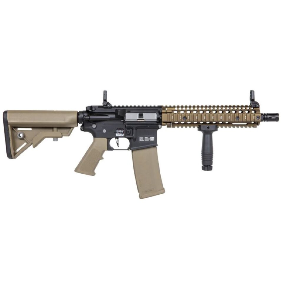 Specna Arms Daniel Defense® MK18 SA-E19 EDGE™ HAL 2™ ETU Gen.2 Tan Airsoft Tüfek