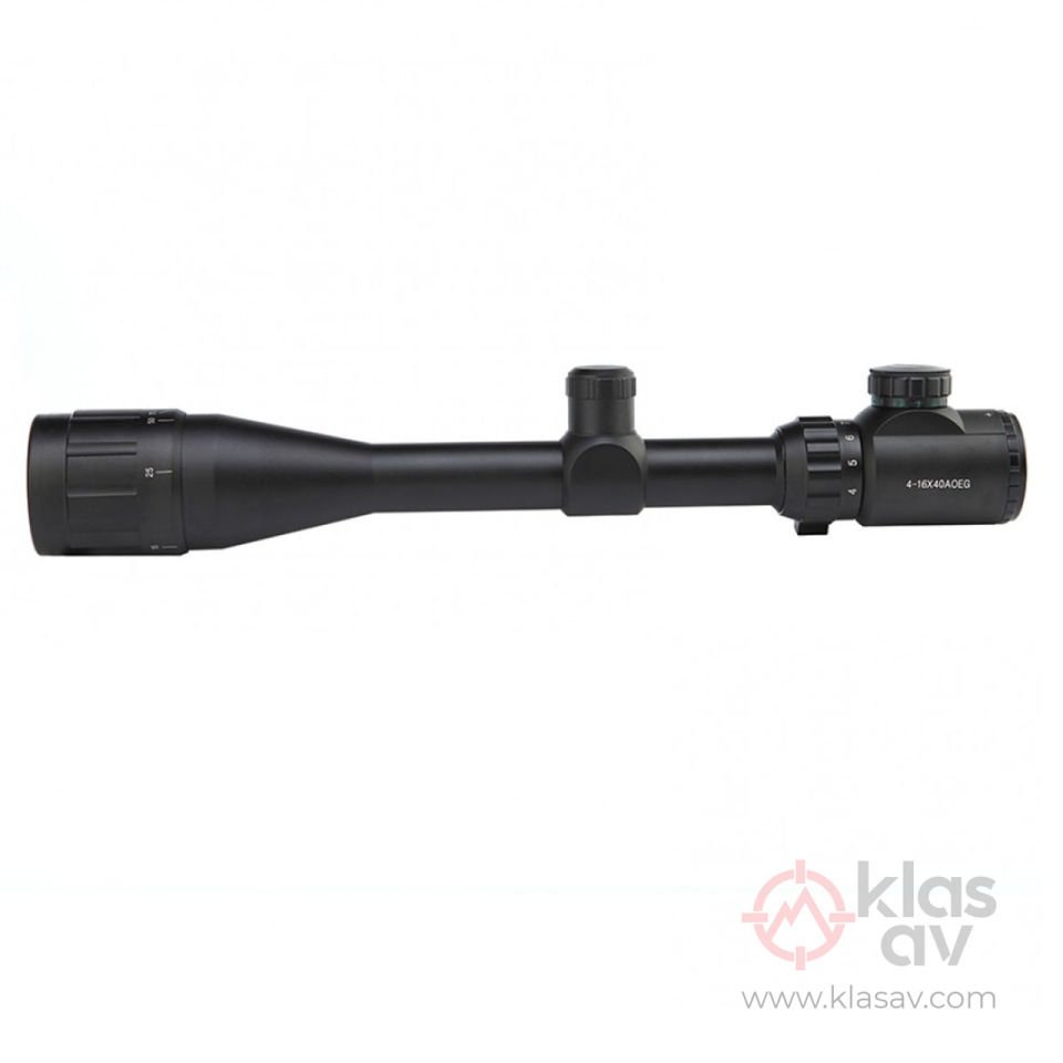 Nikula 4-16x50 Aoeg Zoomlu Çift Işık Tüfek Dürbünü