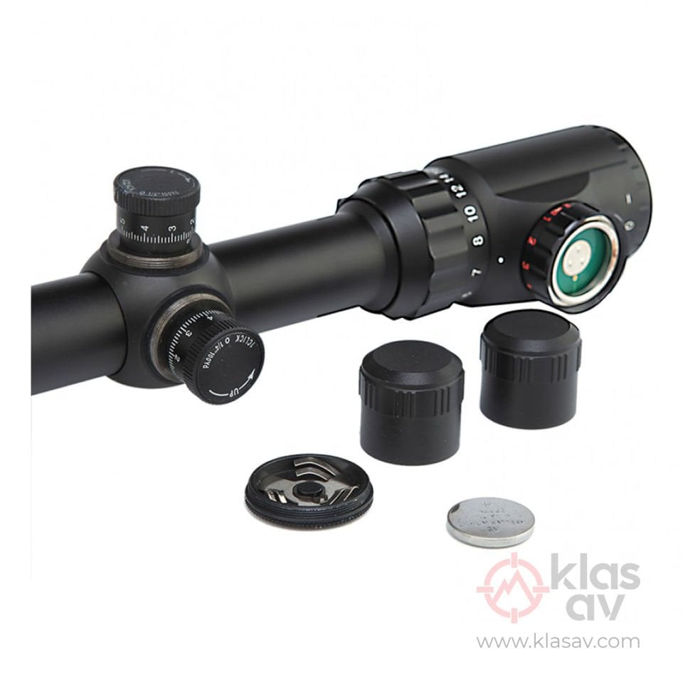 Nikula 4-16x50 Aoeg Zoomlu Çift Işık Tüfek Dürbünü