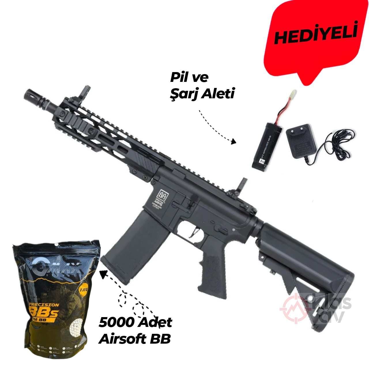Specna Arms SA-C25 CORE™ HAL ETU™ Gen.2 Siyah AEG Airsoft Tüfek