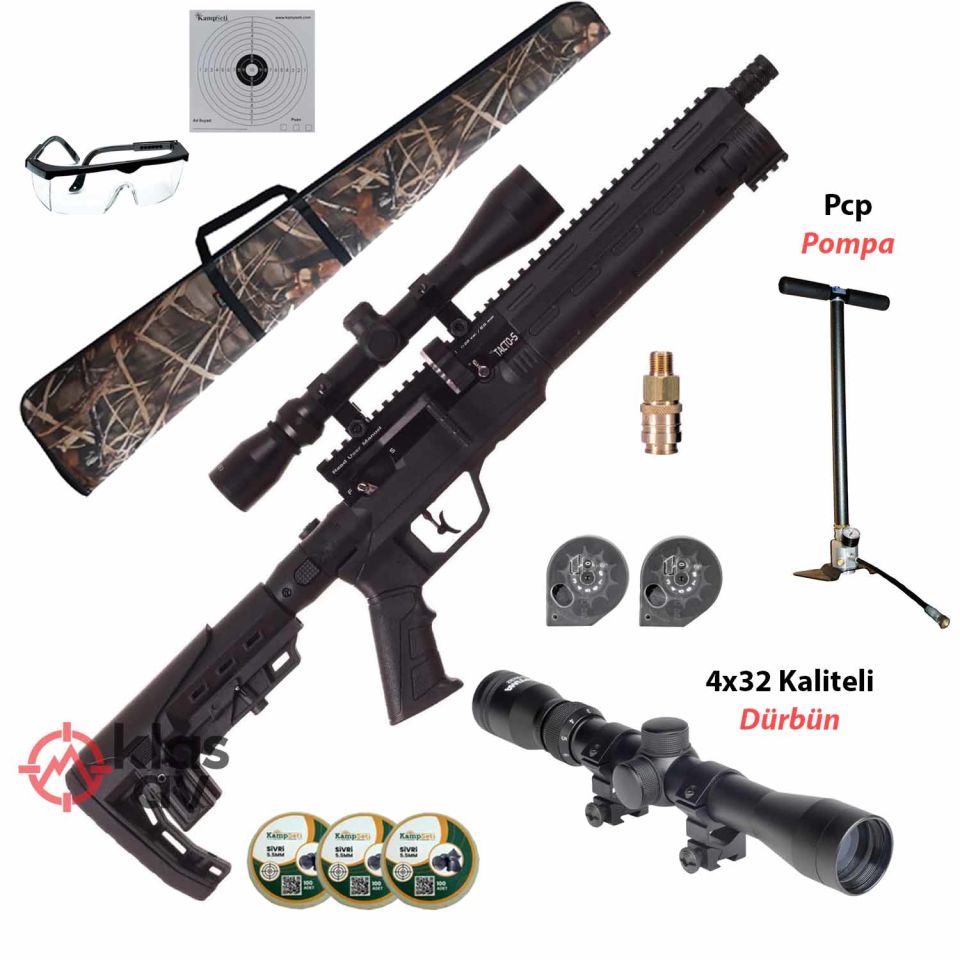 Niksan Tacto-S Full Set PCP Havalı Tüfek - Niksan PCP Havalı Tüfek