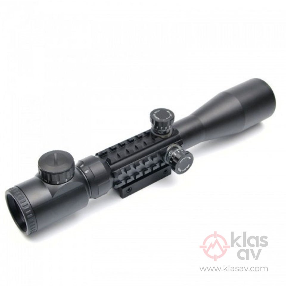Nikula 3-9x32 Eg Zoomlu Çift Işık Kaynaklı Tüfek Dürbünü