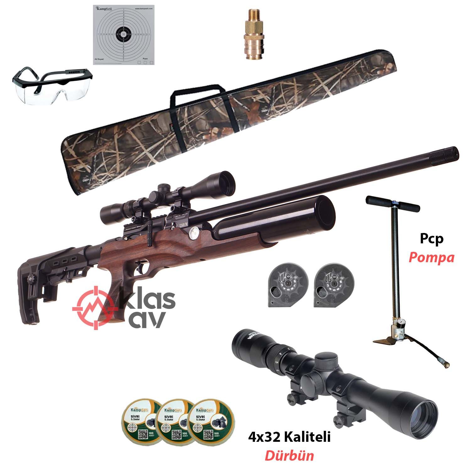 Niksan Ozark TW Ağaç PCP Havalı Tüfek