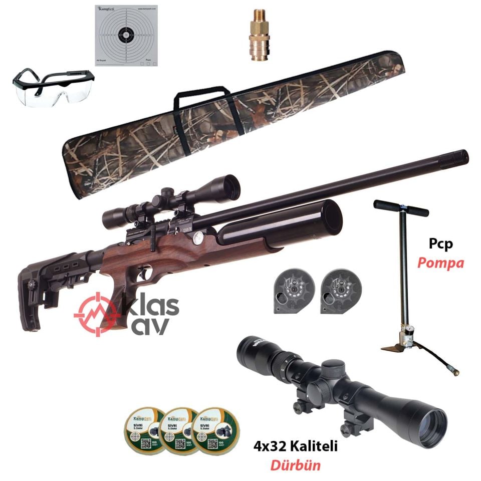 Niksan Ozark TW Ağaç PCP Havalı Tüfek