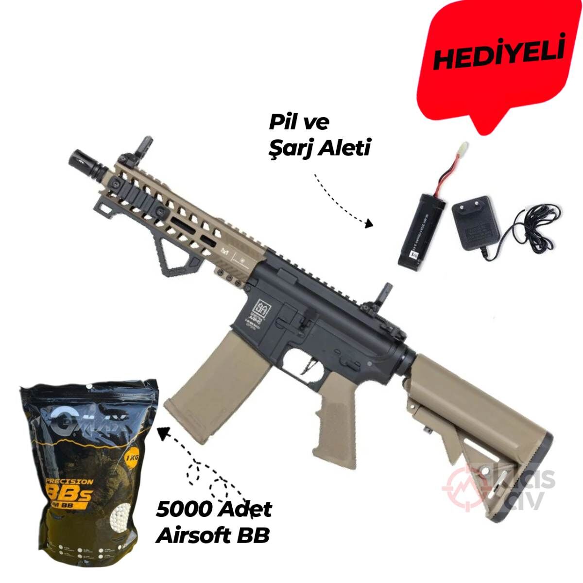 Specna Arms SA-C17 CORE™ HAL ETU™ Gen.2  Tan AEG Airsoft Tüfek
