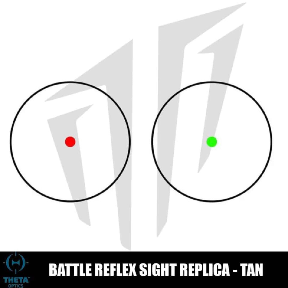 Theta Optics Battle Reflex Sight Tan Nişangâh
