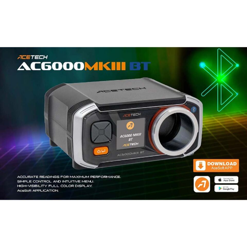 ACETECH AC6000 MK3 Bluetooth Chronograph (Krono) Siyah