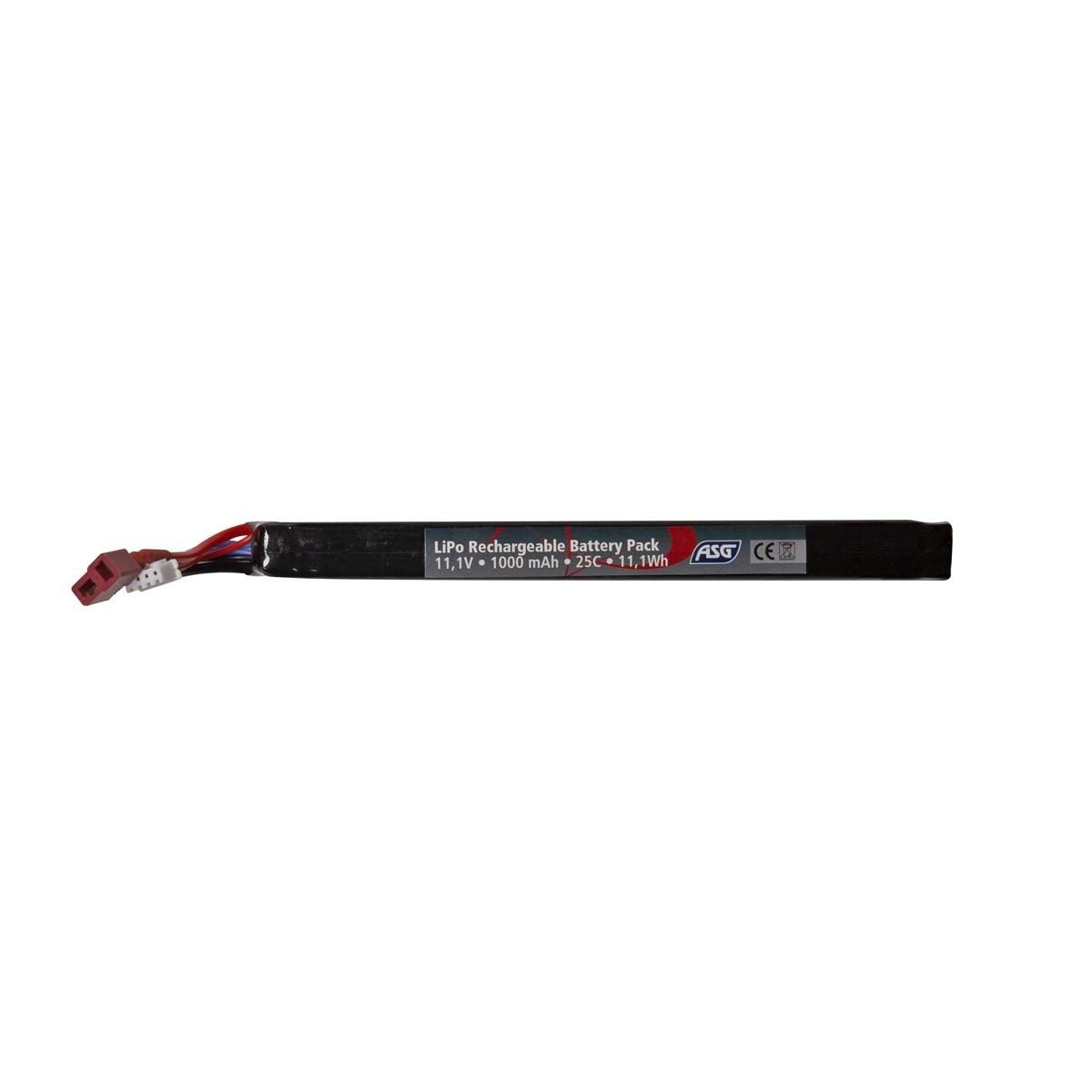 ASG 11.1V 1000 mAh 25C T-plug Lipo Pil