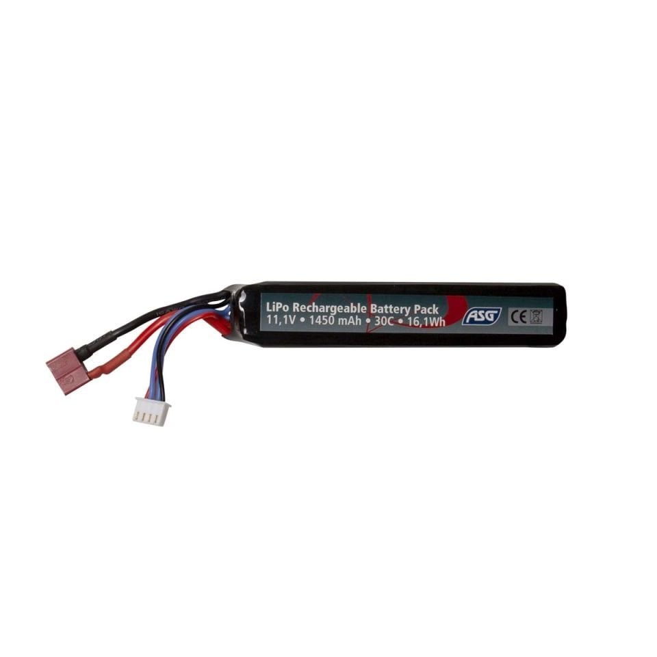 ASG 11.1V 1450 mAh 30C T-Plug LiPo Pil