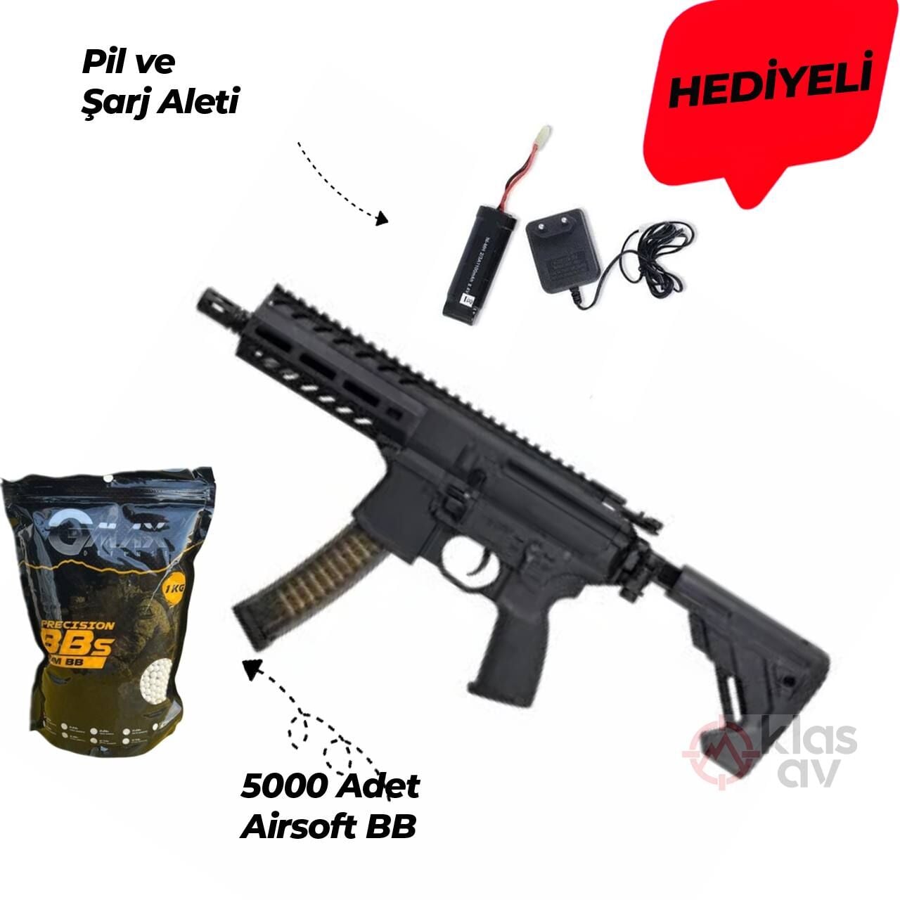 SIG Sauer ProForce MPX Siyah AEG Airsoft Tüfek