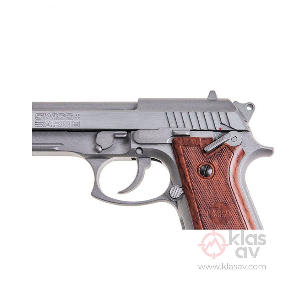 CYBERGUN Swiss Arms 92 Gümüş C6 4,5MM Havalı Tabanca