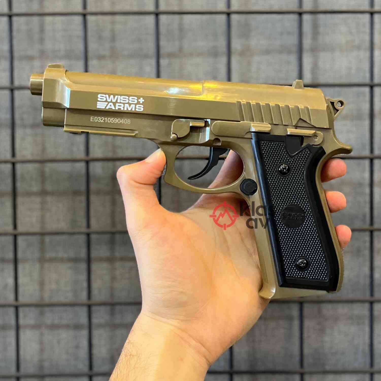 CYBERGUN Swiss Arms PT92 2,11 JM 4,5MM Havalı Tabanca