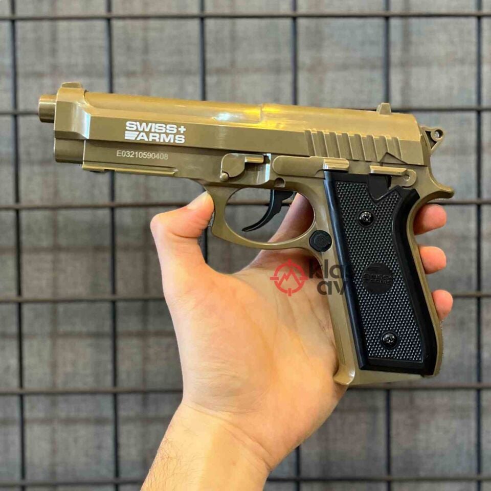CYBERGUN Swiss Arms PT92 2,11 JM 4,5MM Havalı Tabanca