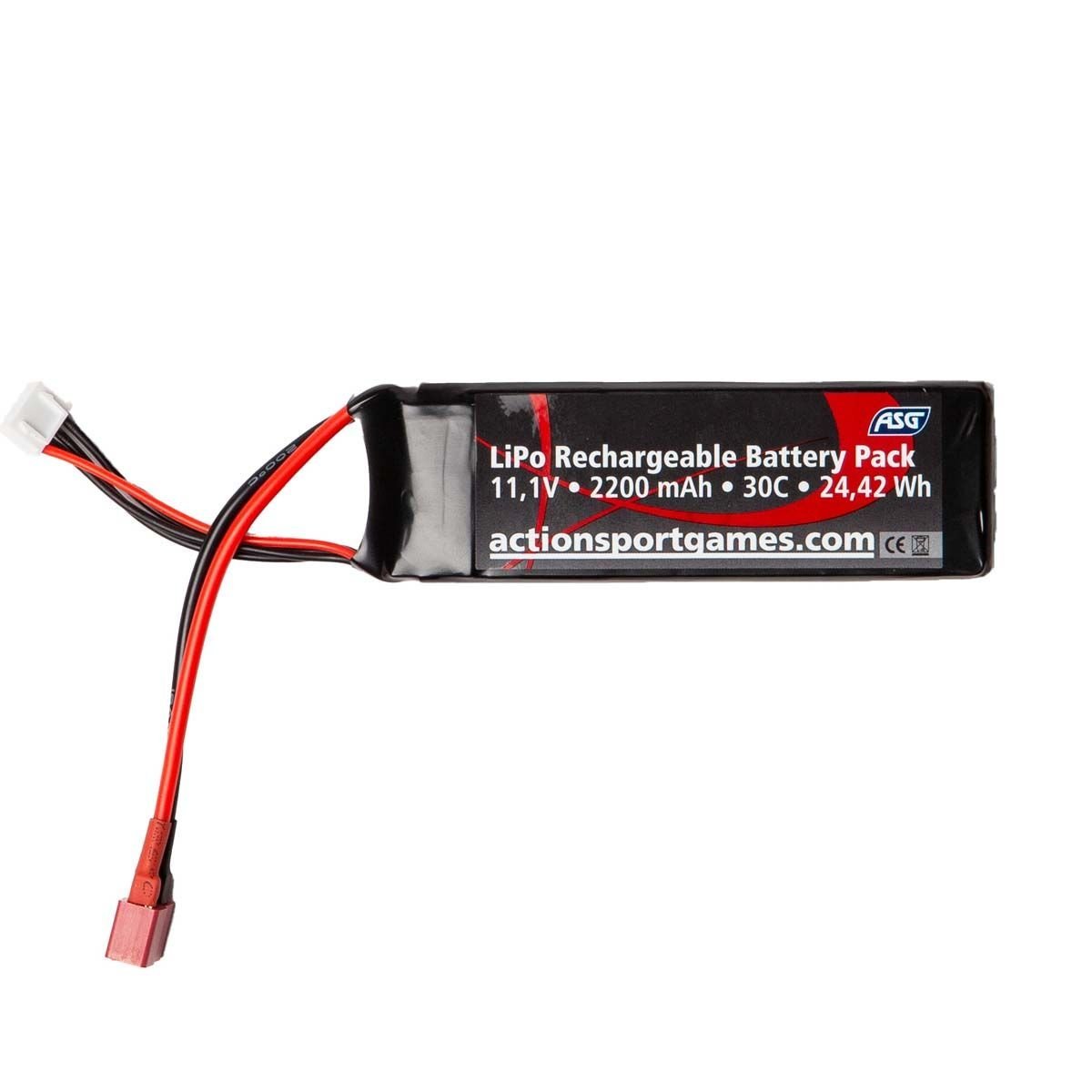 ASG 11.1V 2200 mAh 30C T-Plug LiPo Pil