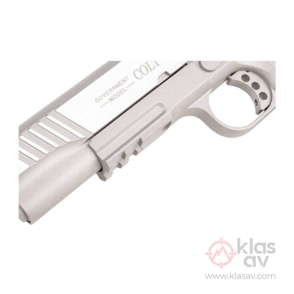 CYBERGUN Colt 1911 GBB Gümüş Airsoft Tabanca