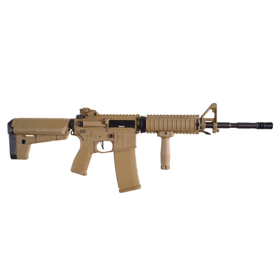 Delta Armory AR15 RIS Charlie Tan AEG Airsoft Tüfek