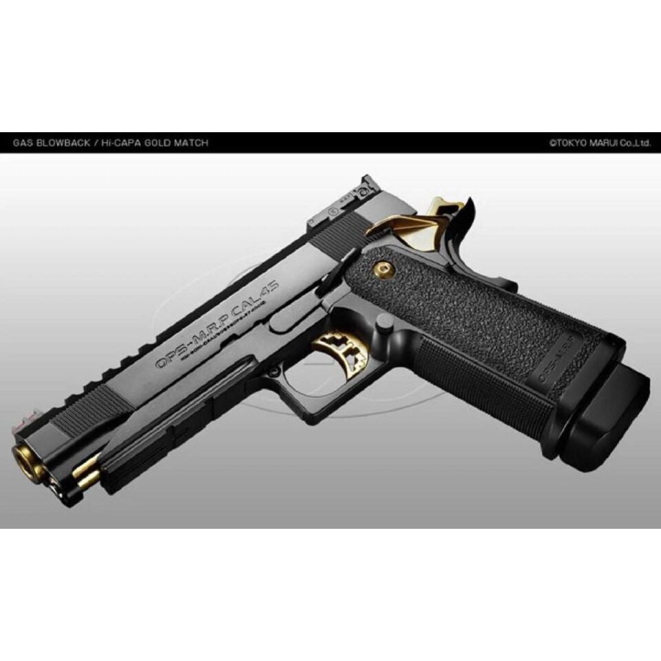 Marui Gold Match HI-CAPA 5.1 GBB Airsoft Tabanca