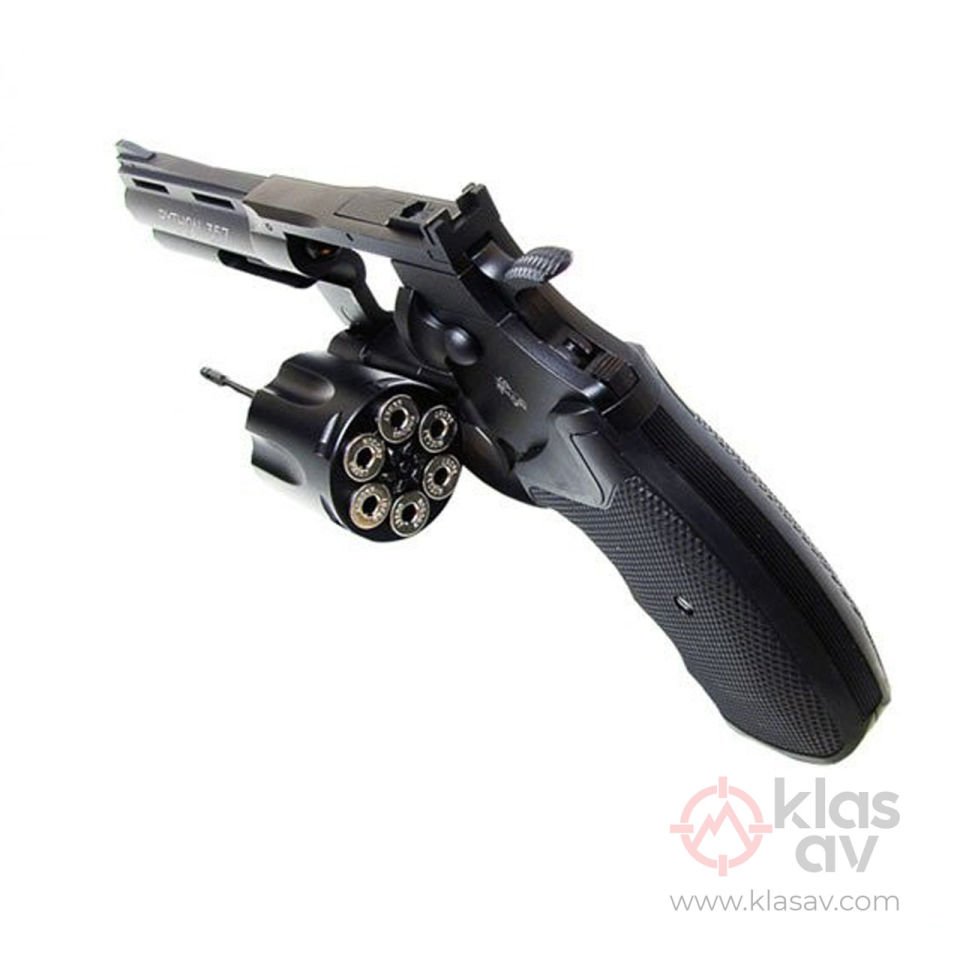 CYBERGUN Colt Python 4'' CNC Siyah Airsoft Tabanca