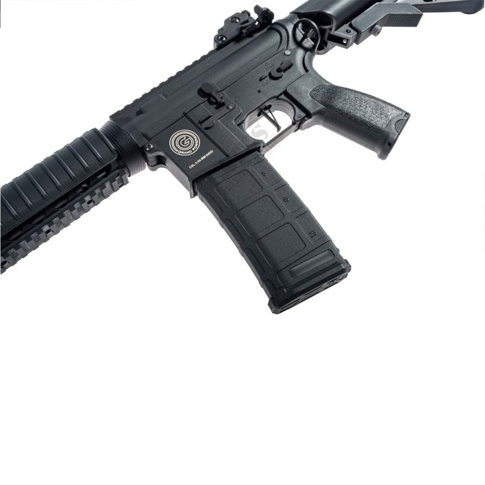 Delta Armory M4 CQB-R Charlie Grand Power Airsoft Tüfek Siyah