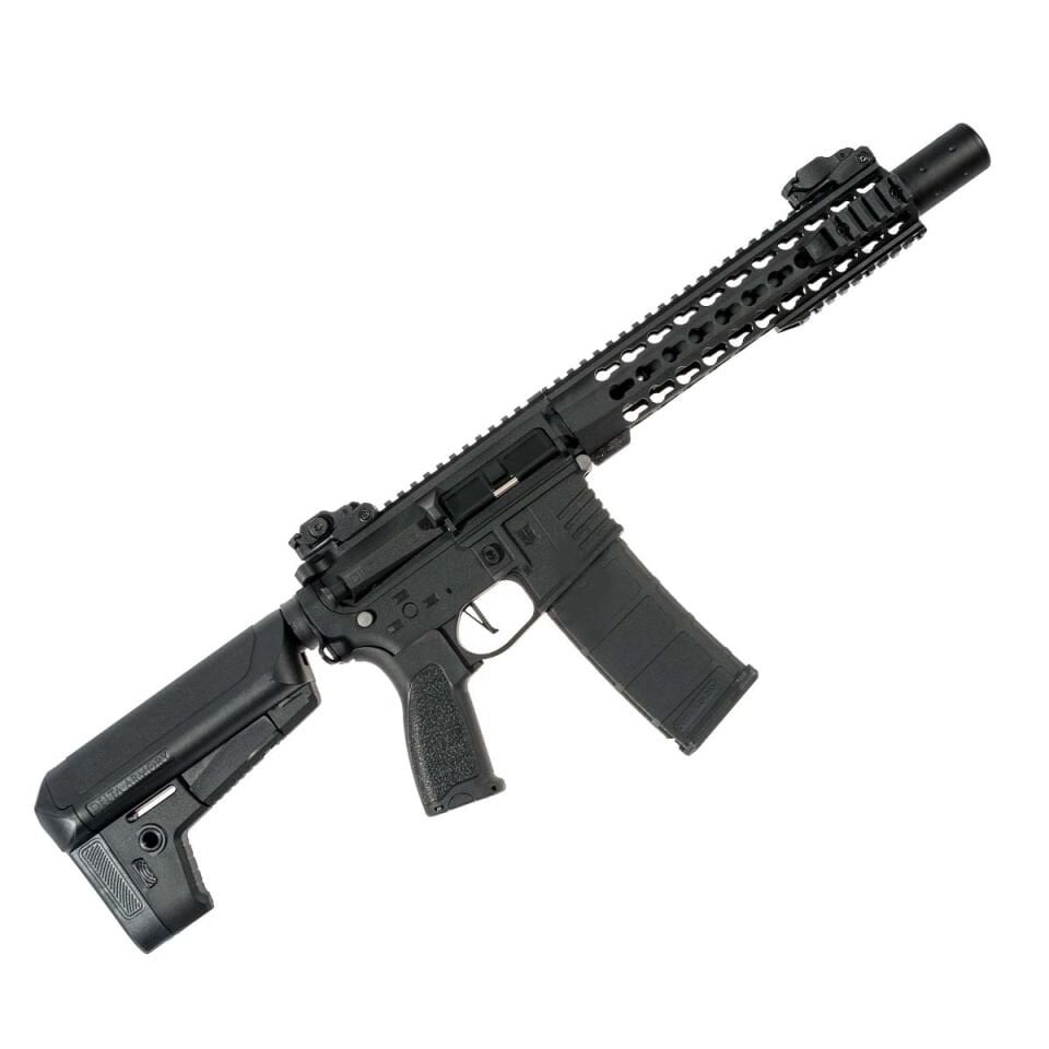 Delta Armory M4 AR15 KeyMod 10'' PREDATOR Charlie Siyah Airsoft Tüfek