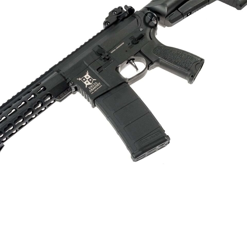 Delta Armory M4 AR15 KeyMod 10'' PREDATOR Charlie Siyah Airsoft Tüfek