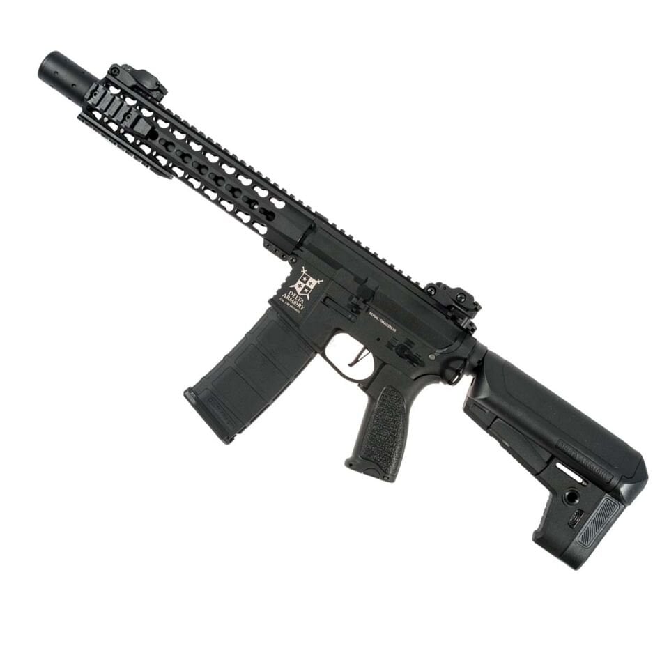 Delta Armory M4 AR15 KeyMod 10'' PREDATOR Charlie Siyah Airsoft Tüfek