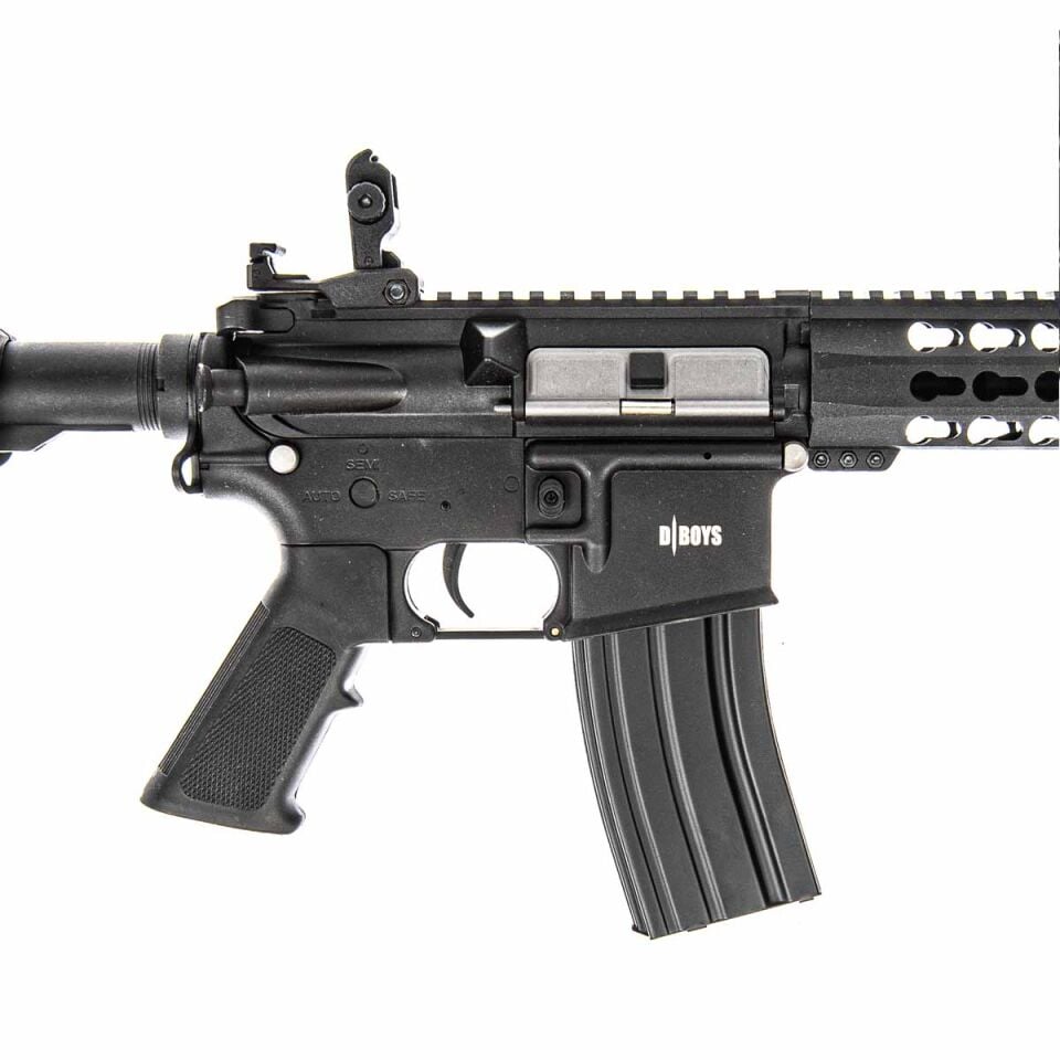 D-BOYS M4 10″ AEG Airsoft Tüfek Polimer Siyah
