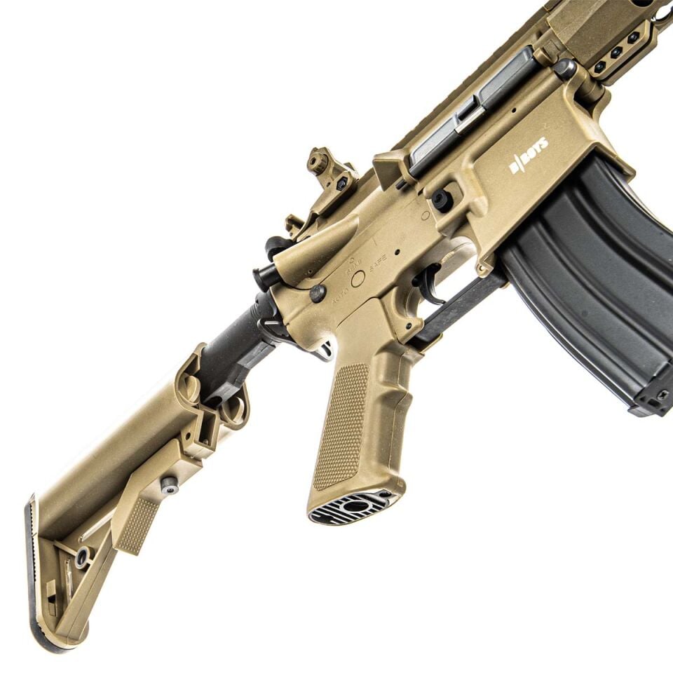 D-BOYS M4 10″ AEG Airsoft Tüfek Polimer Dark Earth