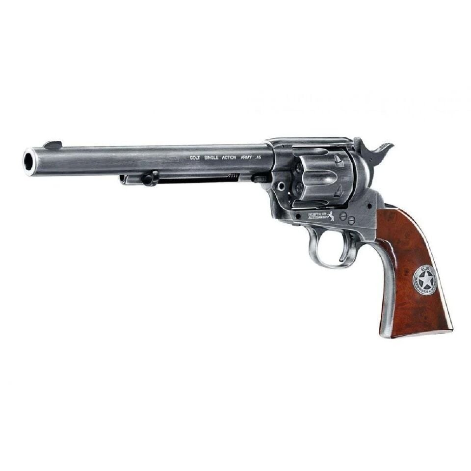 UMAREX Colt SAA .45 US Marshal 7,5 inç Antique Havalı Tabanca 4.5 mm