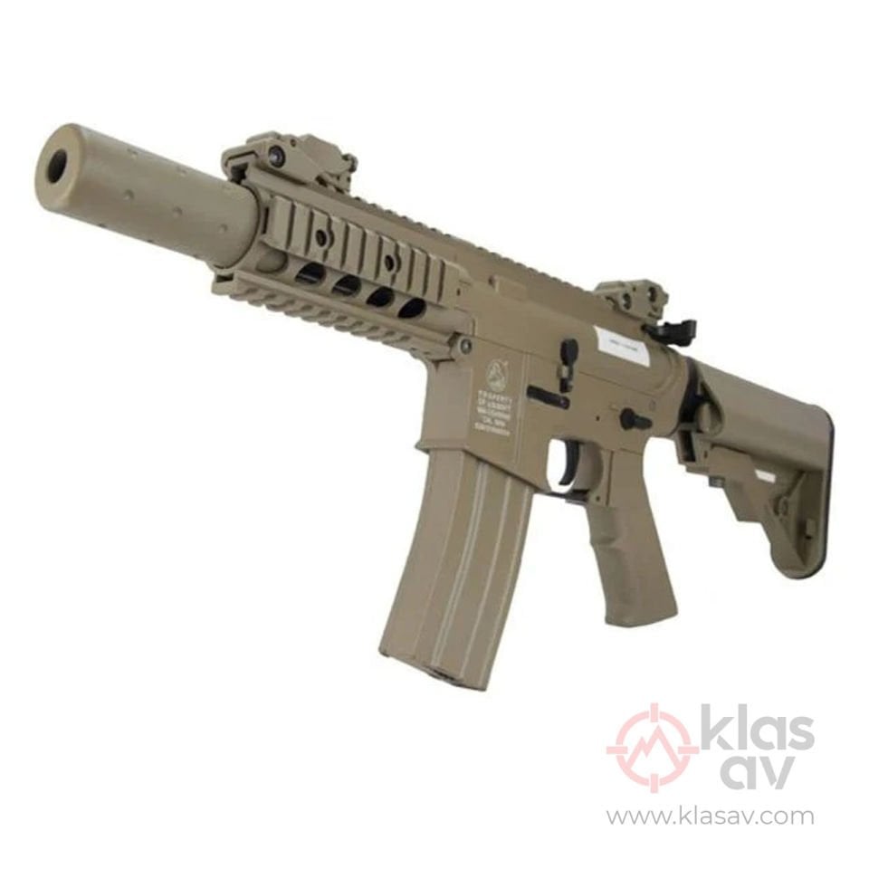 CYBERGUN M4 Spc. Forces Mt. Tan AEG Airsoft Tüfek