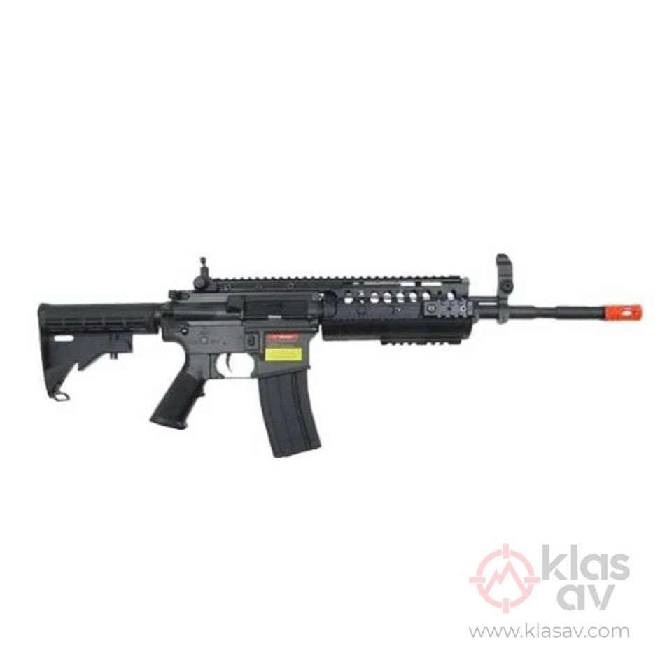 トイガン M4a1 Airsoft Gun CYBERGUN M4A1 Mt Uzun El Kundağı AEG Airsoft Tüfek - Klas Av