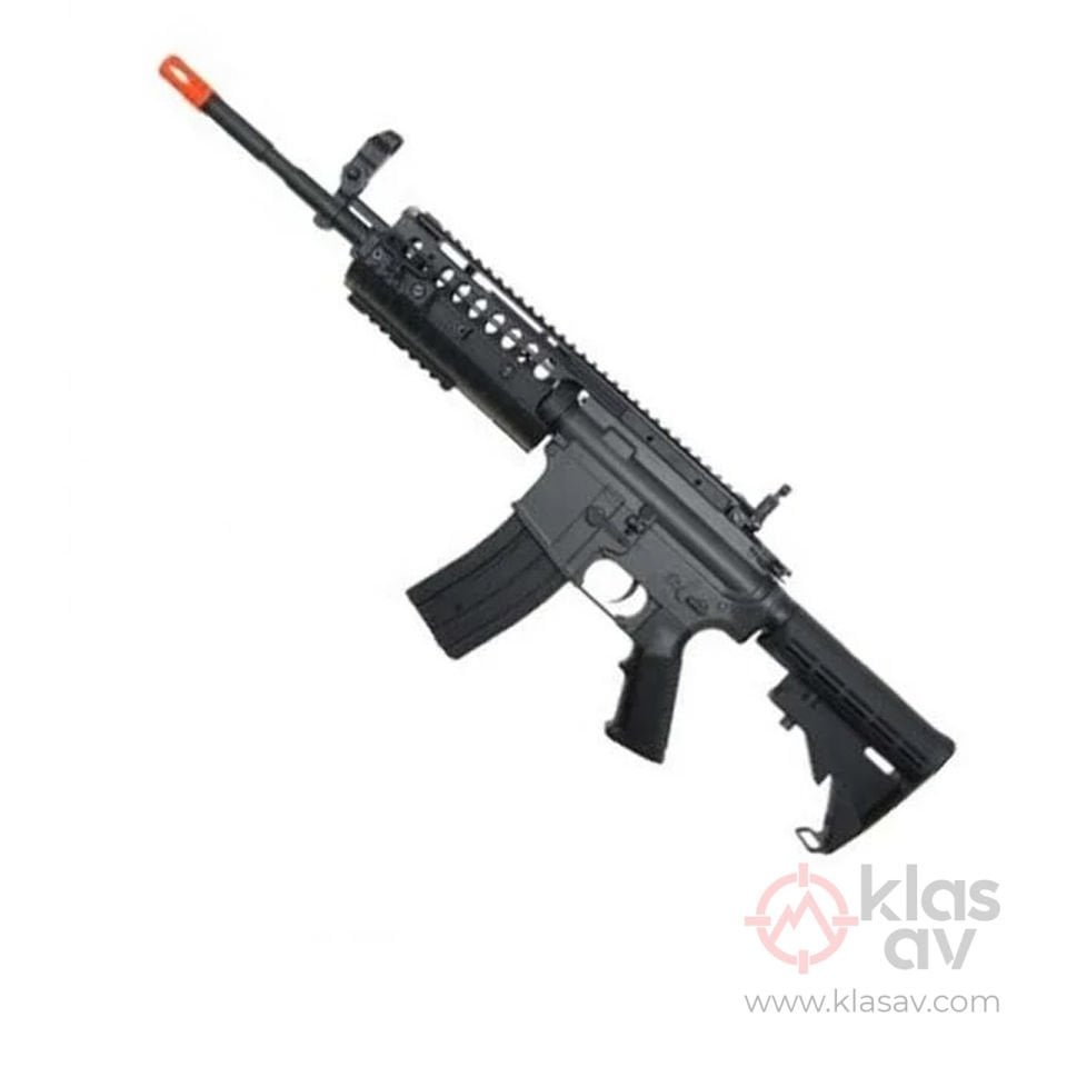 CYBERGUN M4A1 Mt Uzun El Kundağı AEG Airsoft Tüfek
