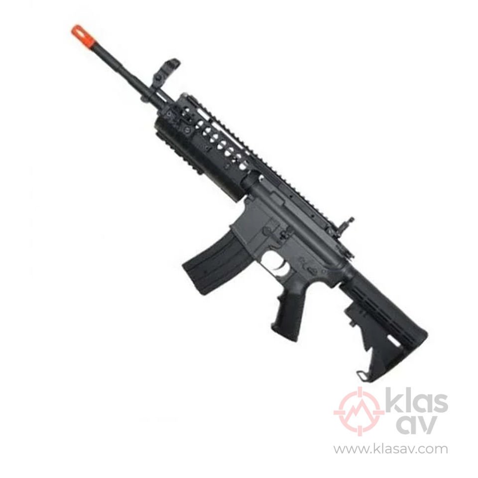 CYBERGUN M4A1 Mt Uzun El Kundağı AEG Airsoft Tüfek