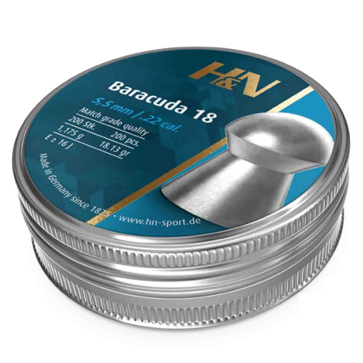 H&N Baracuda 18  5.5mm Havalı Tüfek Saçması Pellet