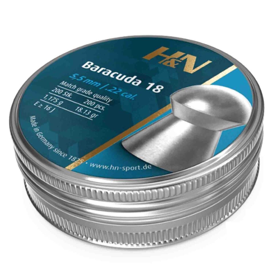 H&N Baracuda 18  5.5mm Havalı Tüfek Saçması Pellet