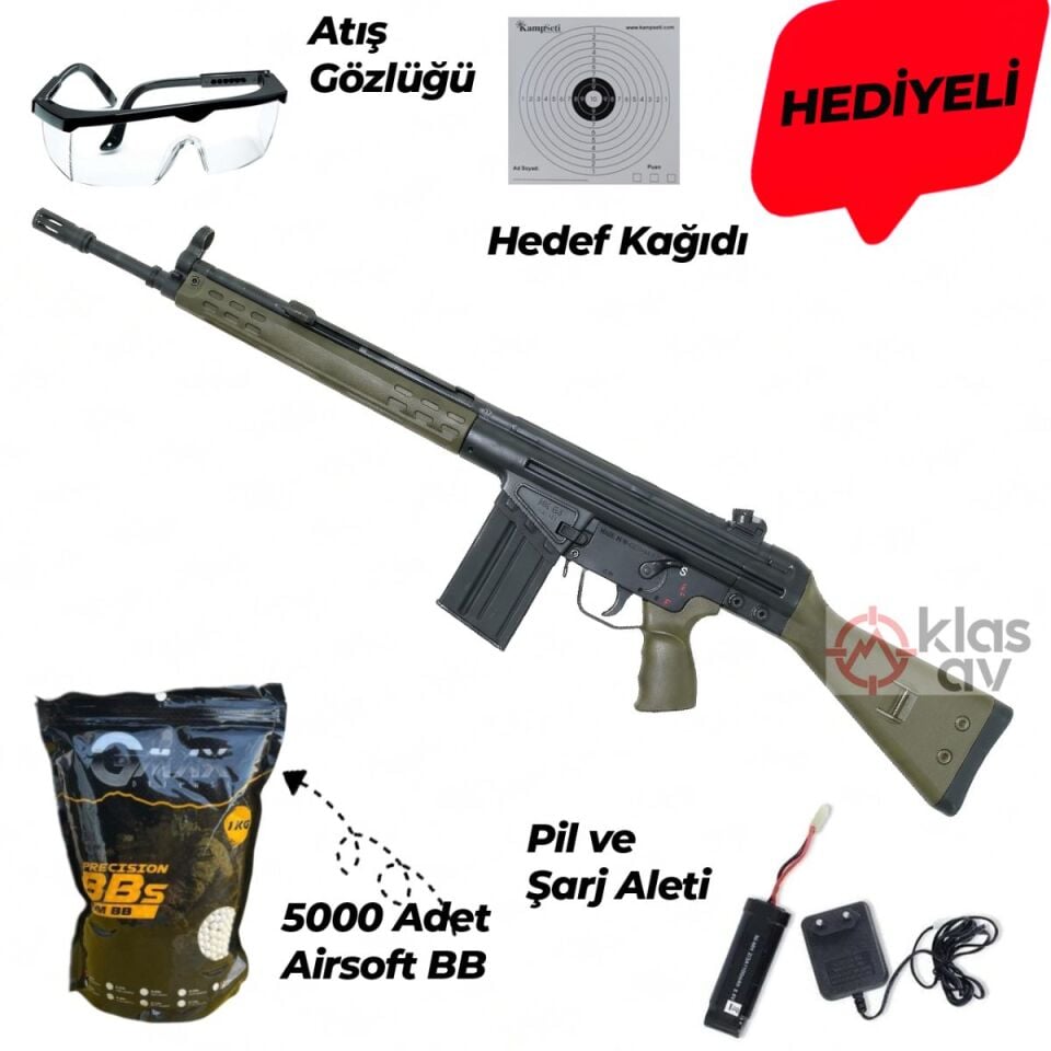 Classic Army M16A1 / M15A1 Full Metal Airsoft Tüfek