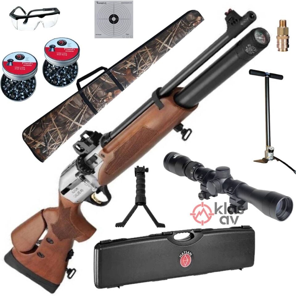 Hatsan Galatian 1 Regülatörlü Pcp Havalı Tüfek Full Set