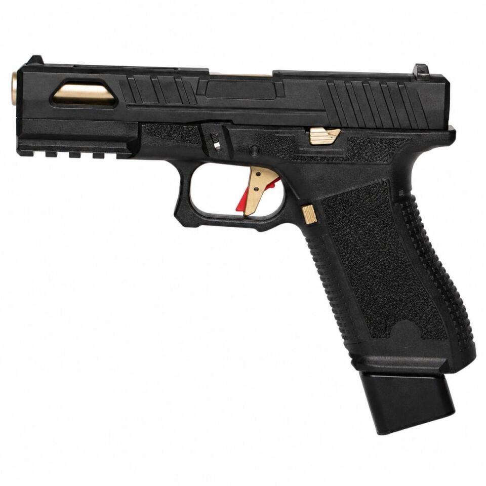 Regalarms Glock 17 S1 Custom Gold Co2 Blowback Airsoft Tabanca